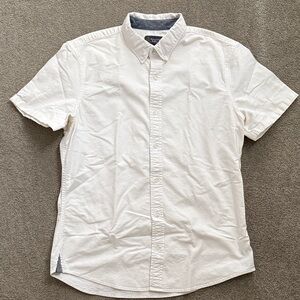 Wallin & Bros - Short Sleeve Button Up - White - Large